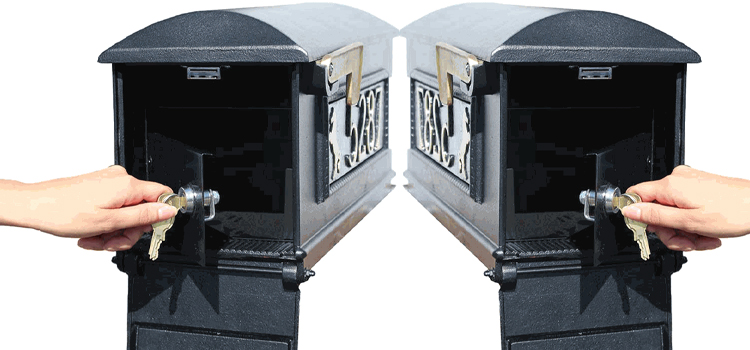 Diamond Springs Residential Mailboxes With Lock